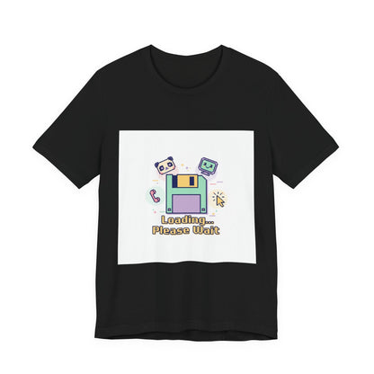 Loading Please Wait pixel art Tee | Old Internet Aesthetic, 90s web nostalgia