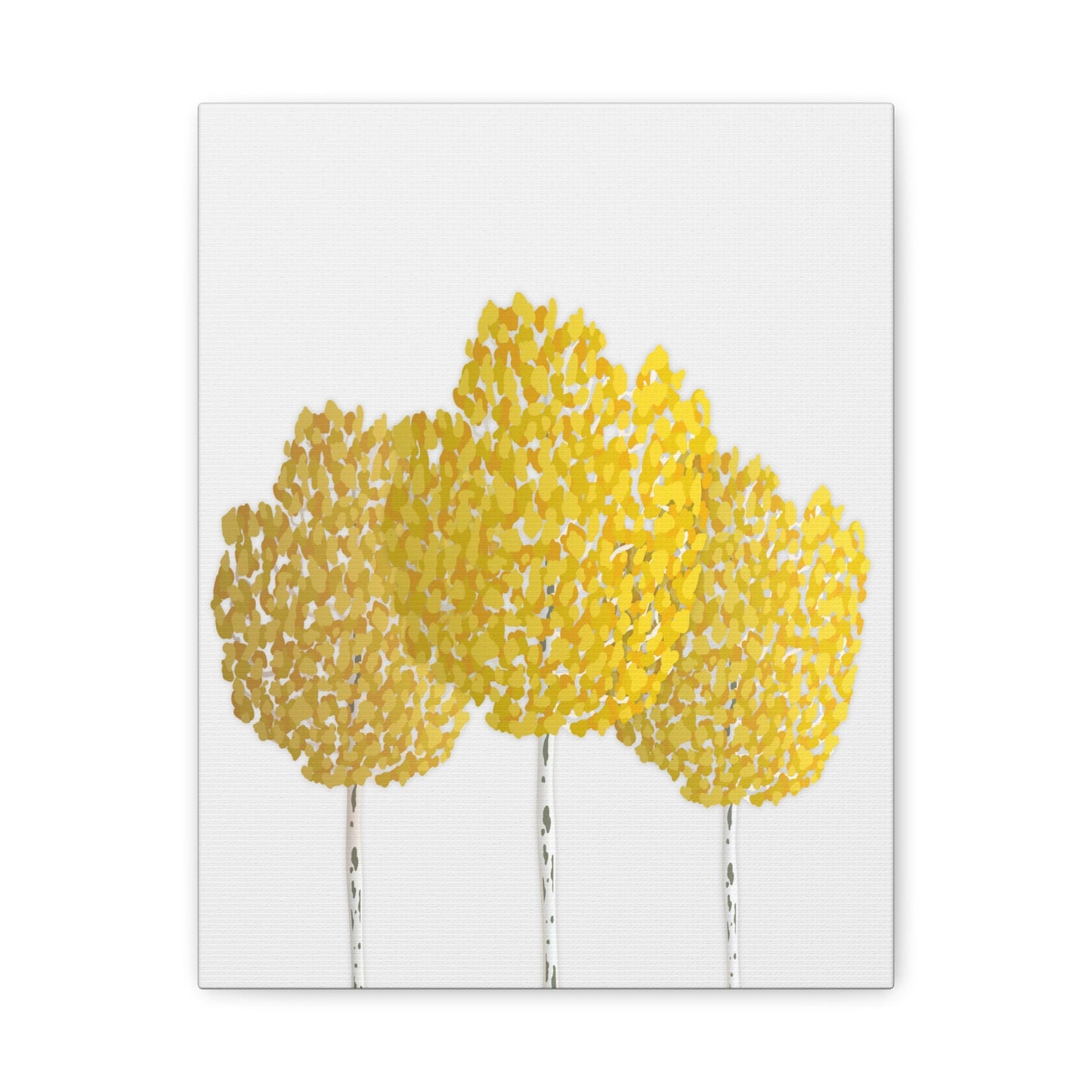 Fall Aspen Canvas Print – Wall Art