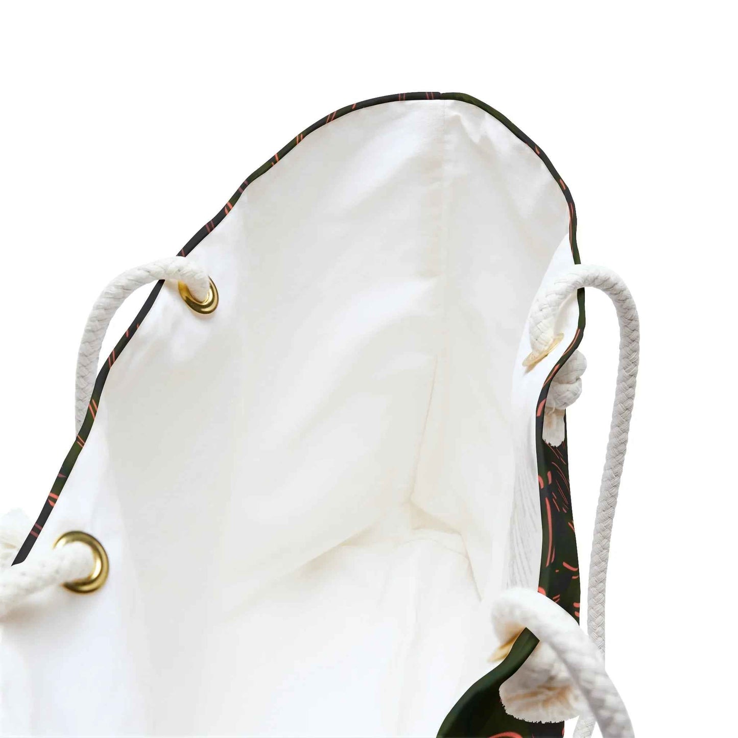 Calathea Pinstripe Pattern Weekender Bag
