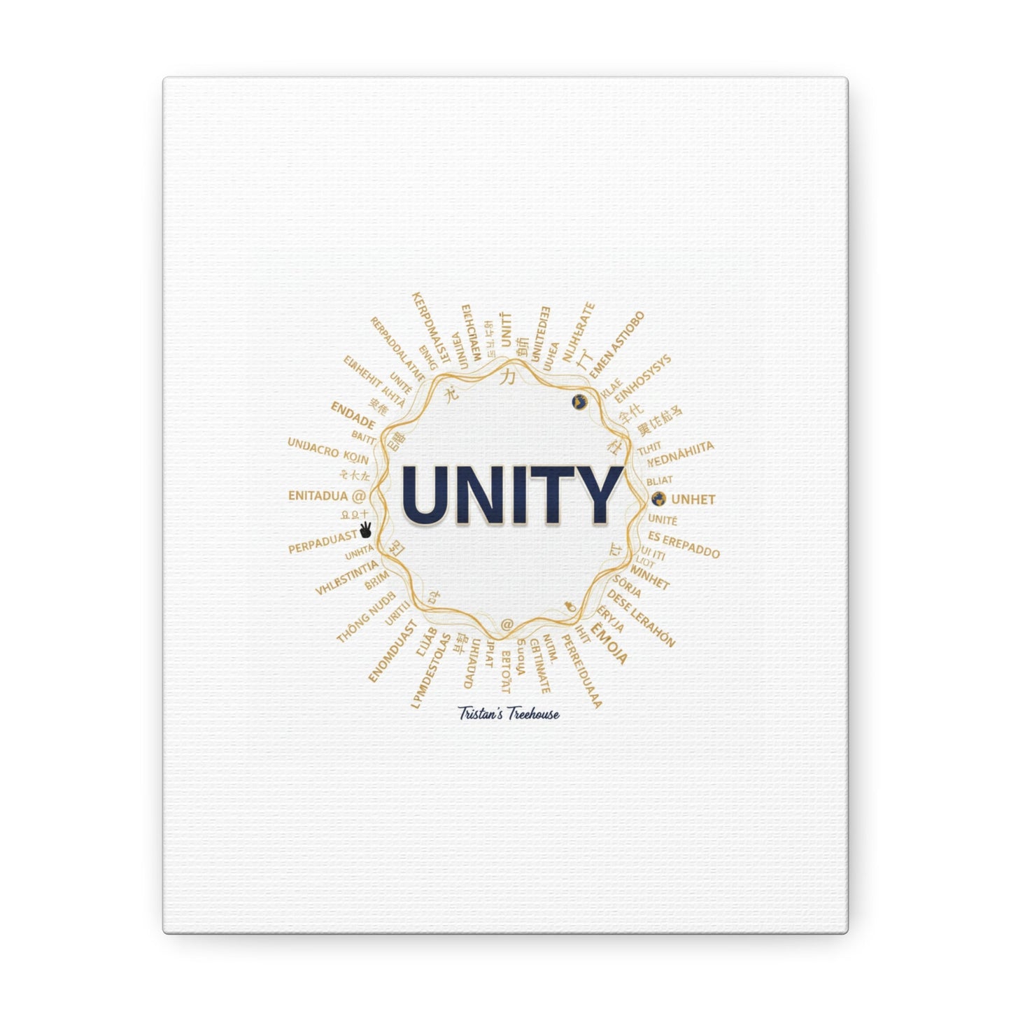 UNITY Canvas, Matte Stretched 1.25" | Dry January sober curious decor