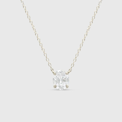 "Zara" Necklace - Moissanite Collection