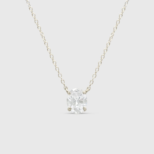 "Zara" Necklace - Moissanite Collection
