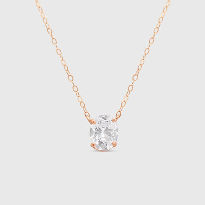 "Zara" Necklace - Moissanite Collection