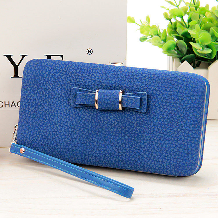 Slim Clutch Purse - Multi-Slot Long Wallet & Phone Holder
