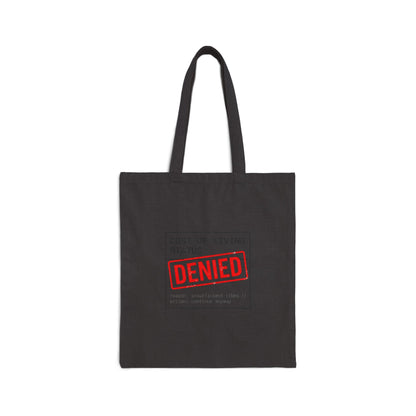Cost of Living Status: DENIED Tote | budget humor, receipt aesthetic
