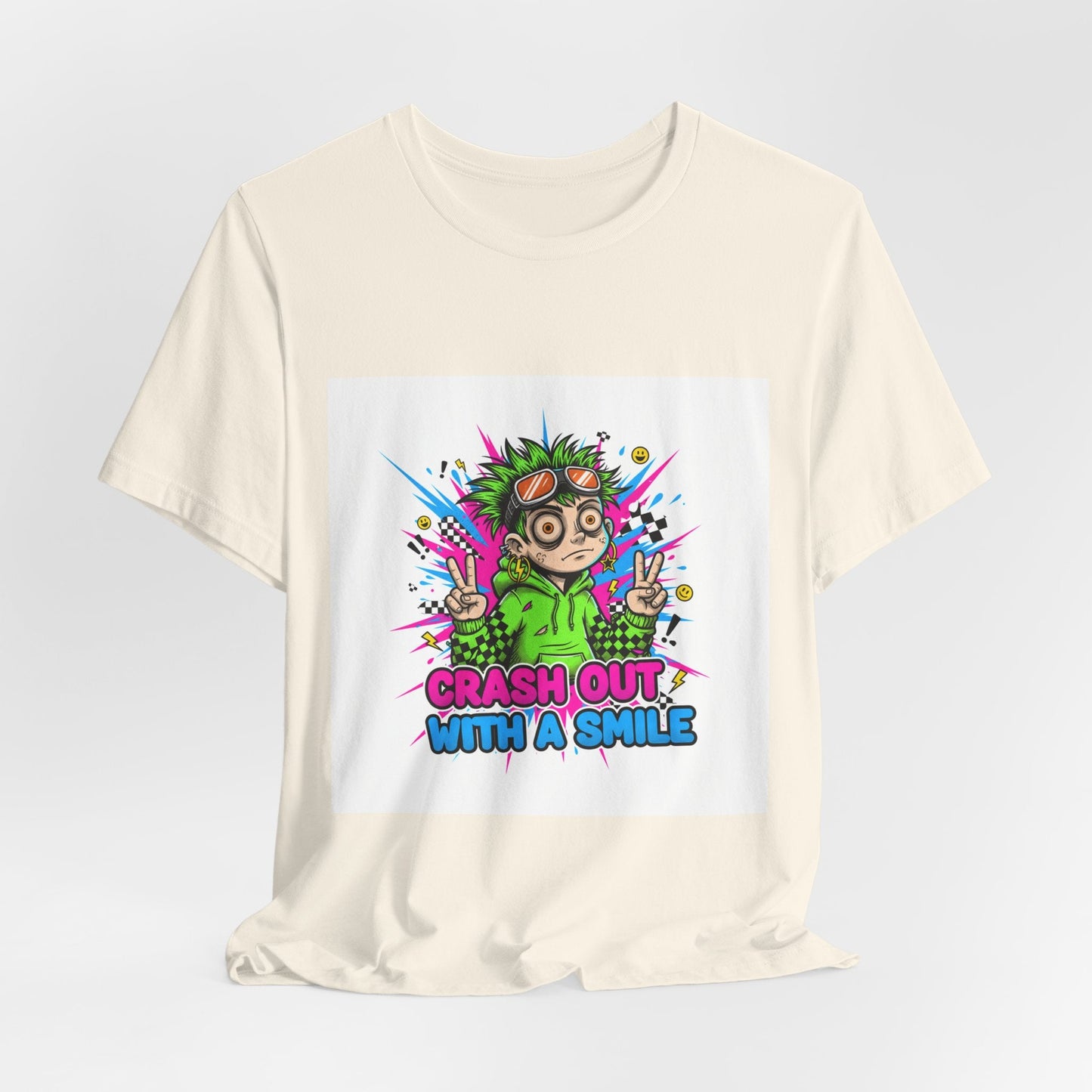 Vibrant Graphic Art T-Shirt – Bold Colorful Design Unisex Tee
