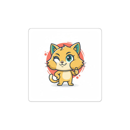 Cheeky Rodent Kitty Sticker | Rodent-Core, Quirky Animal Pride