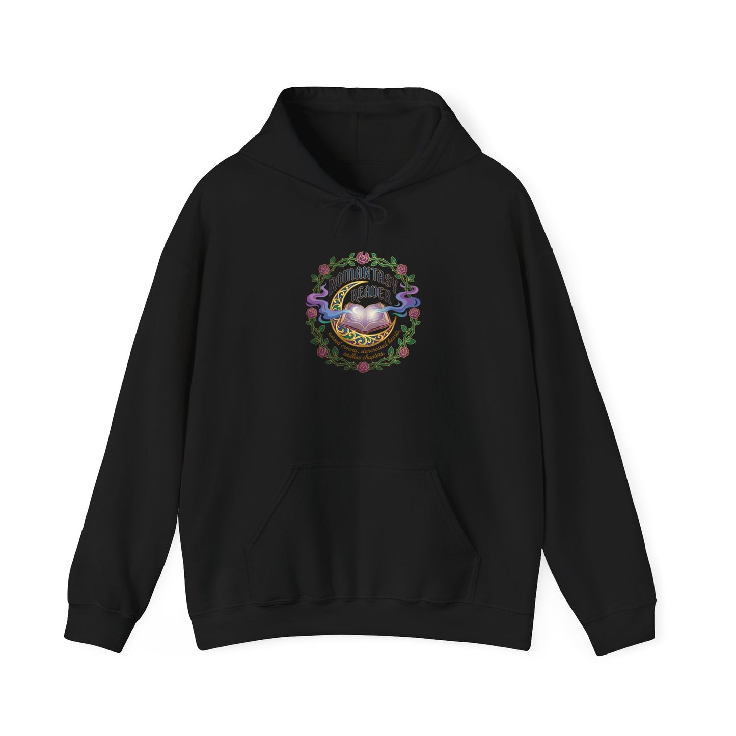 Romantasy Reader Crest Hoodie | romantasy, book lover