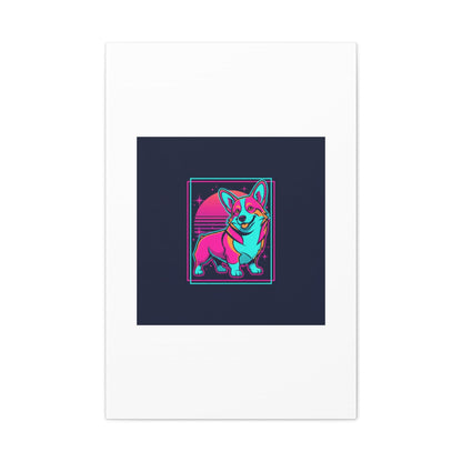 Platonic Love Corgi Canvas | Friendship Valentine, Galentine’s Wall Art
