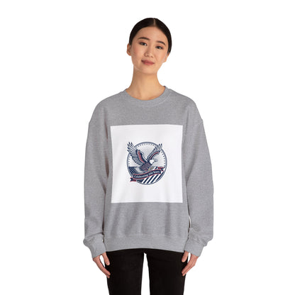 Semiquincentennial Eagle Emblem Crewneck Sweatshirt | 250th Anniversary USA 1776‑2026