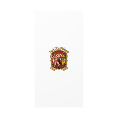 Spectacle of Wonder Circus Art Print, Canvas | Vintage Carnival Design