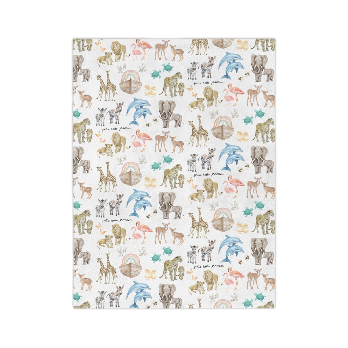 God's Little Promise Minky Blanket