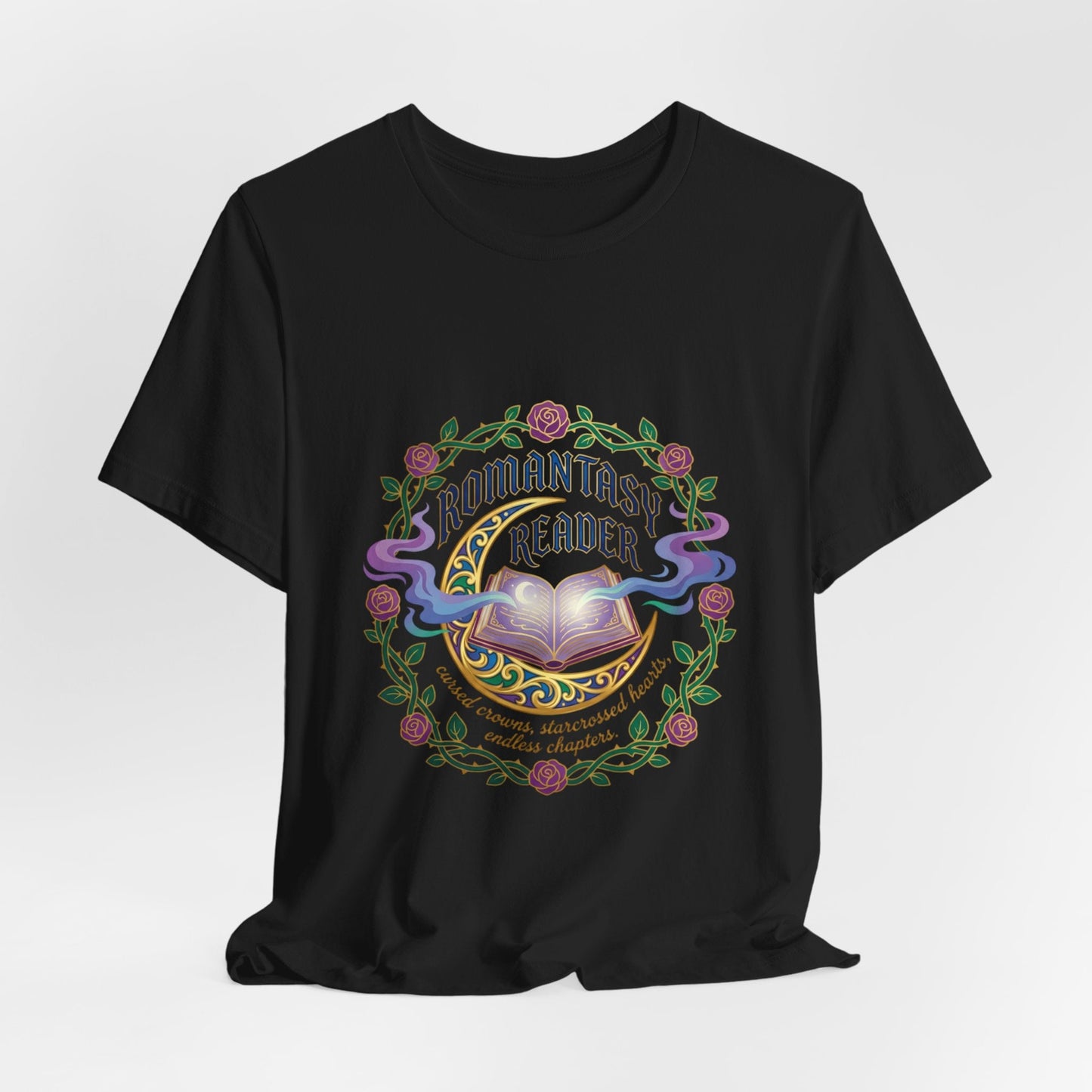 Romantasy Reader Tee | romantasy, book lover, enchanted gothic