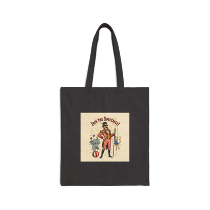Vintage Circus Spectacle Tote | carnival art print, camp circus aesthetic