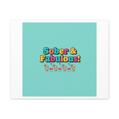Sober & Fabulous! Canvas | Dry January, Mocktail Trend