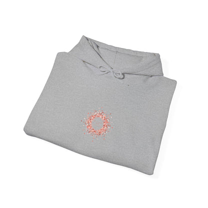 Tiny Heart Confetti Wreath Hoodie | tiny heart design, valentine doodle