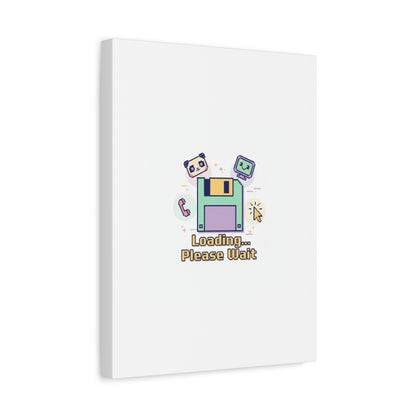 Loading Please Wait Canvas | Old Internet Aesthetic, 90s Web Nostalgia