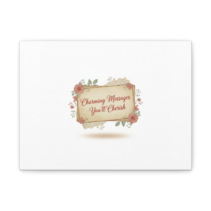 Love Letter Collage Canvas, Vintage Letter Art, Wax Seal Romance Print