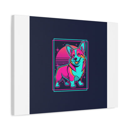 Platonic Love Corgi Canvas | Friendship Valentine, Galentine’s Wall Art