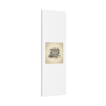 Pack Your Dreams Canvas | Retro Travel Postcard, Wanderlust Passport Stamp Art