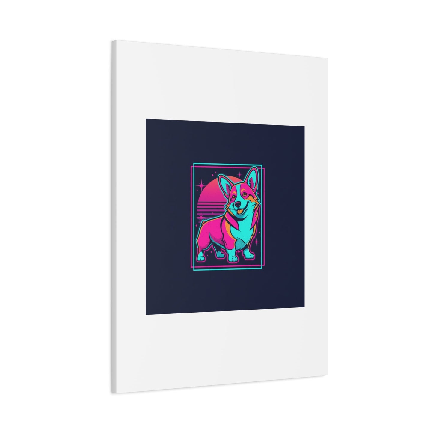 Platonic Love Corgi Canvas | Friendship Valentine, Galentine’s Wall Art
