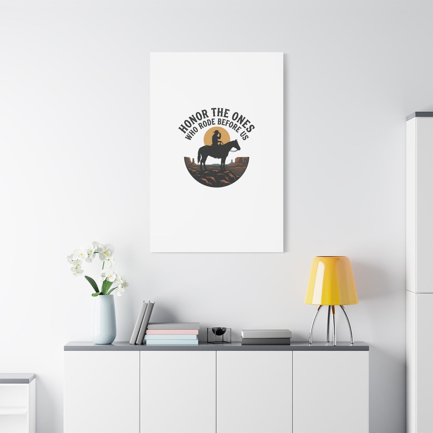 Honor the Ones Who Rode Before Us Canvas | Western, Cowboy, Vintage Americana