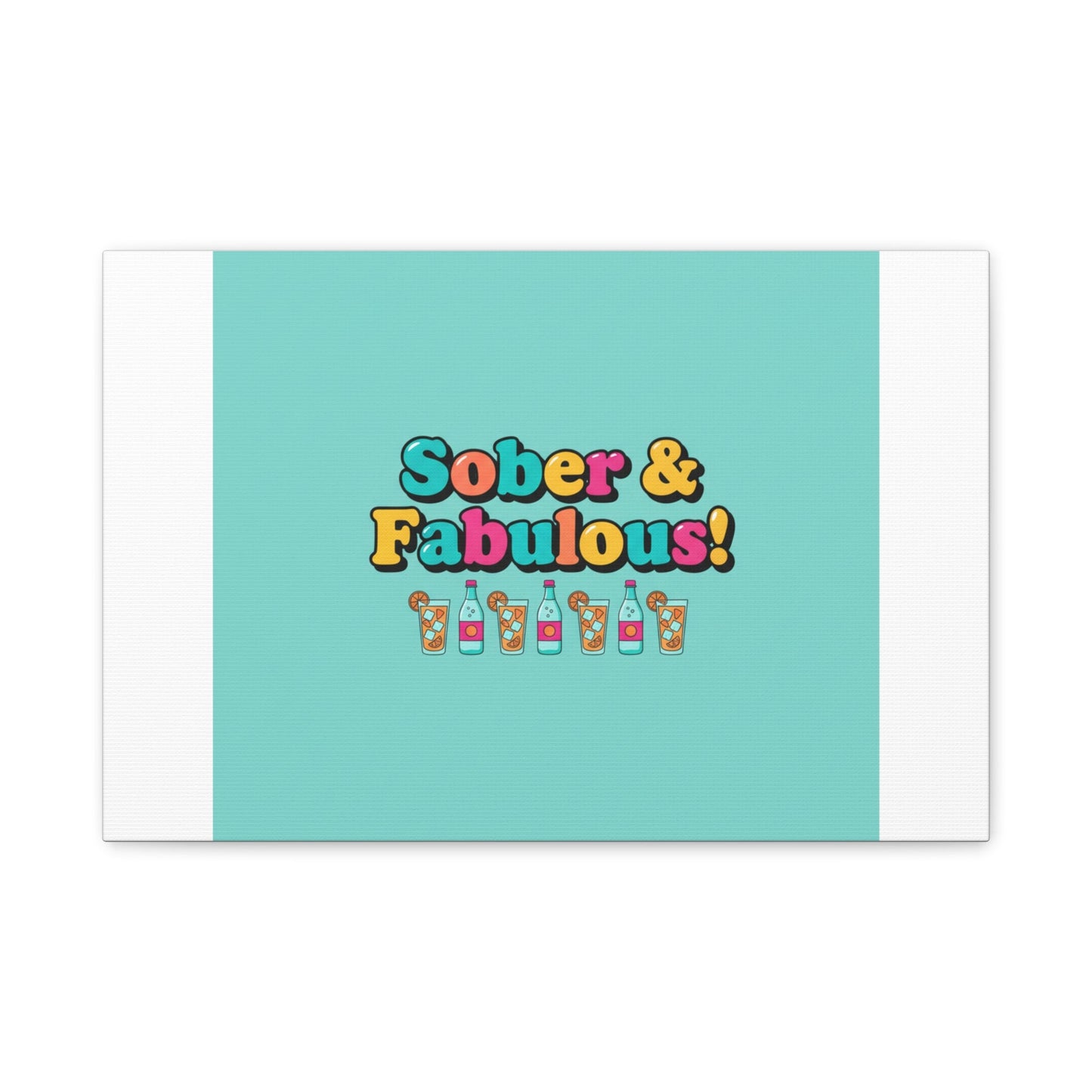 Sober & Fabulous! Canvas | Dry January, Mocktail Trend