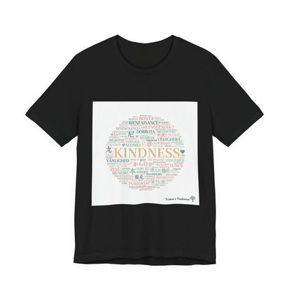 Kindness Word Cloud Tee | Fresh Start Minimalism, reset mode apparel