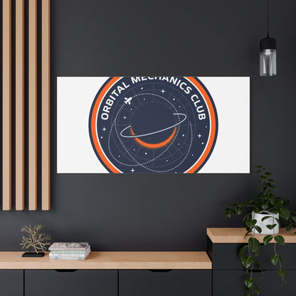 Orbital Mechanics Club Canvas | mission patch, space science