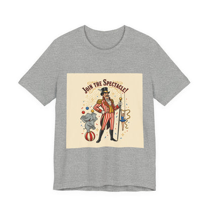 Vintage Circus Ringmaster Tee | vintage carnival design, big top shirt