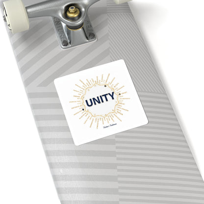 Sober Curious UNITY Sticker | Dry January Mocktail Humor