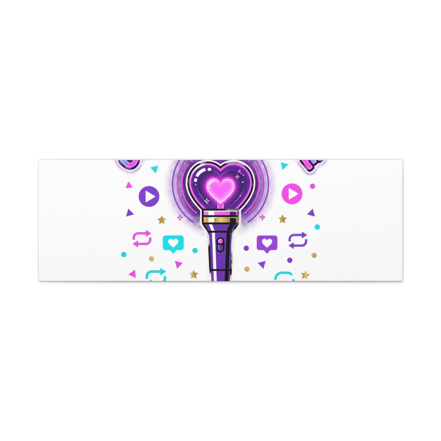 Comeback Mode Lightstick Canvas | K-pop Comeback, Streaming Squad