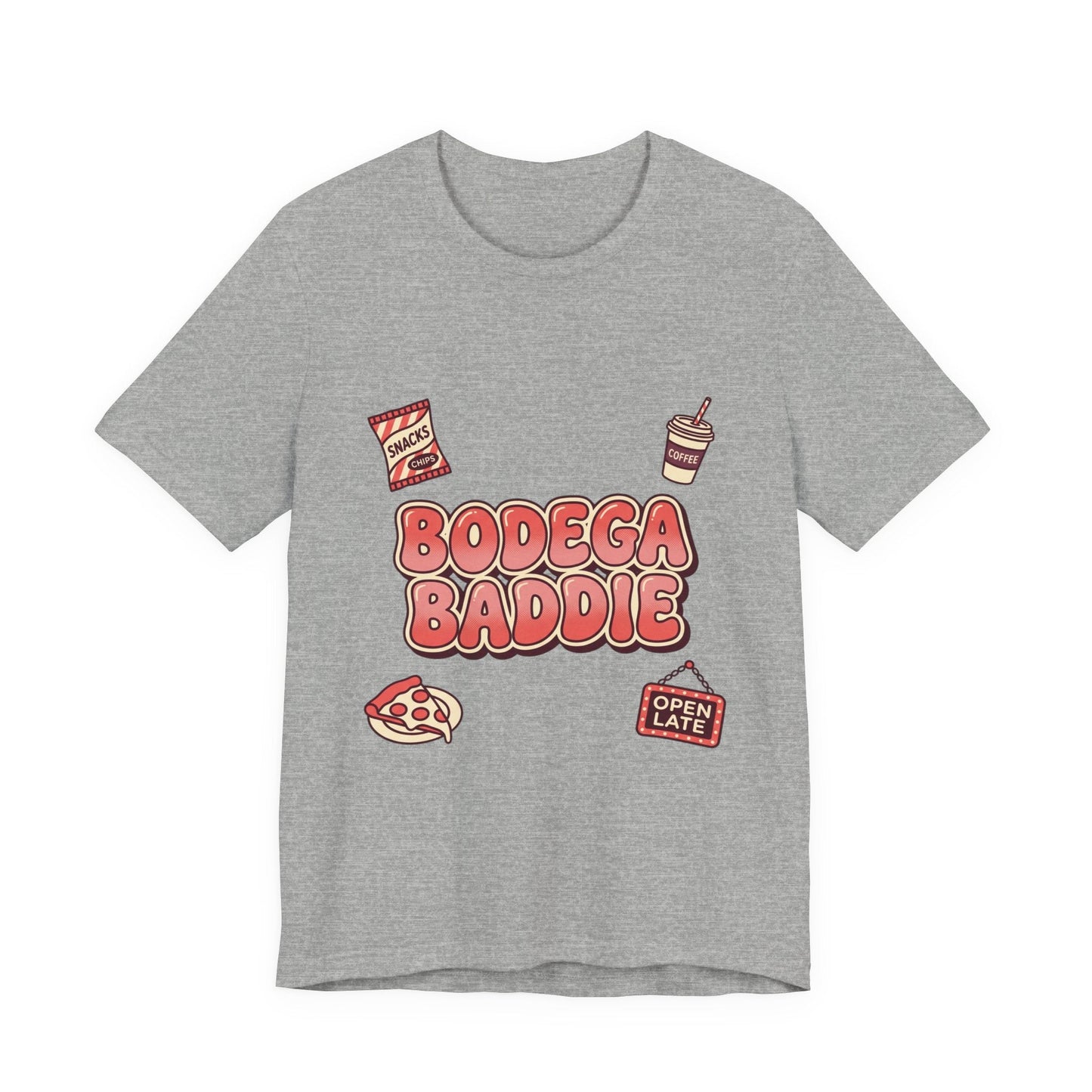Bodega Baddie Tee | NYC Spanglish Y2K cherries deli sign