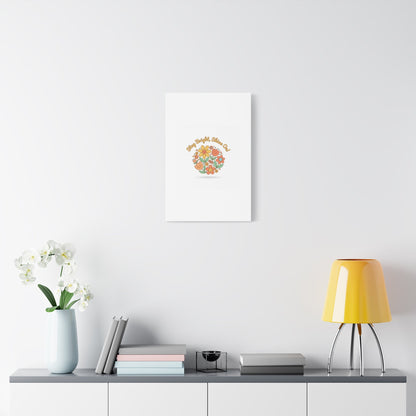 Stay Bright Shine On Canvas | Hopecore, Radical Optimism Wall Art