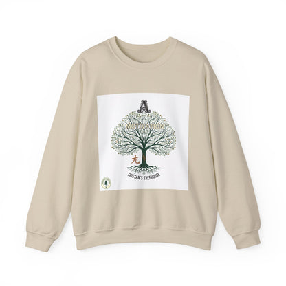 Handwritten Tree Doodle Sweatshirt | sketch aesthetic, handwritten message