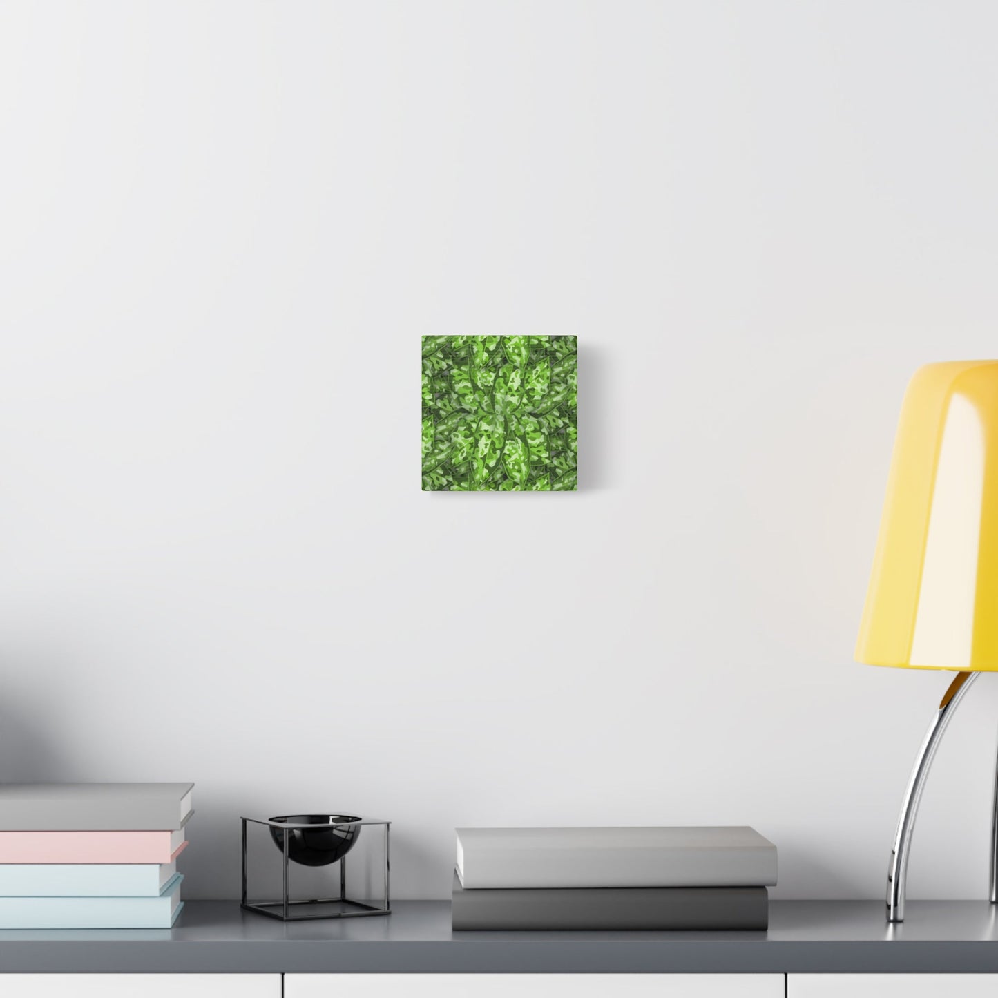Aglaonema Pictum Canvas Print – Botanical Wall Art
