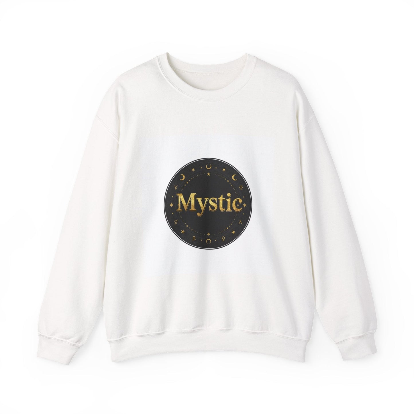 Mystic circle occult typography Sweatshirt | tarot typography, esoteric print