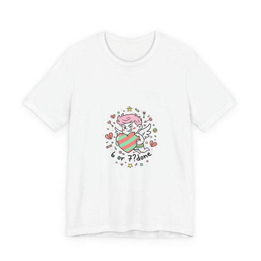 6 7 Weird Cupid Crewneck | Viral Valentine's Sweatshirt | Funny Quirky Love