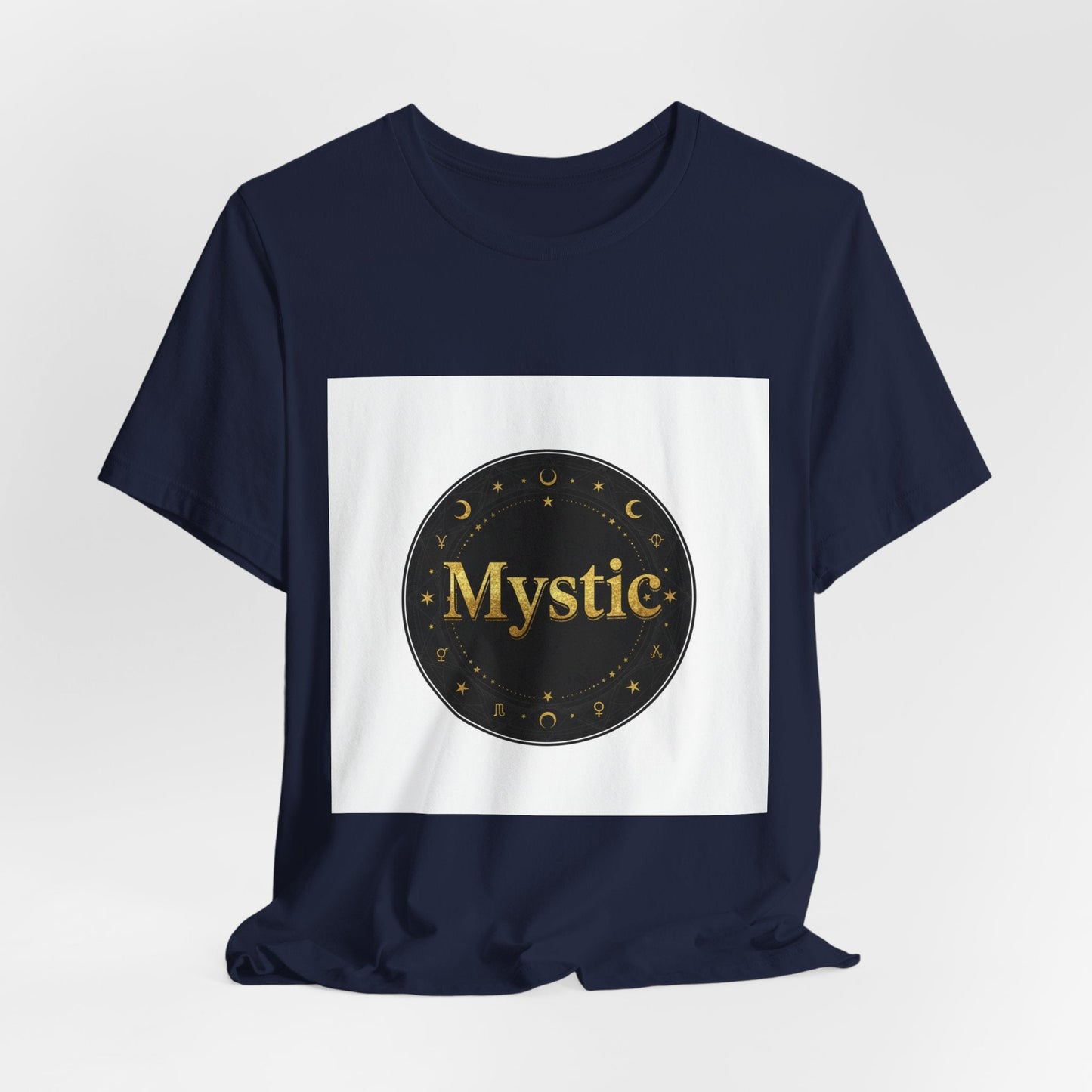 Mystic Circle Tee | Tarot & Occult Typography, Esoteric Print