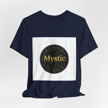 Mystic Circle Tee | Tarot & Occult Typography, Esoteric Print