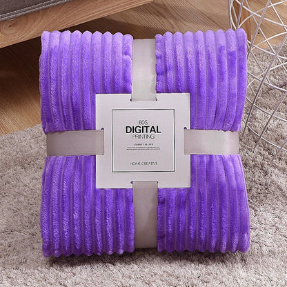 Thickened Yoga gift blanket coral velvet