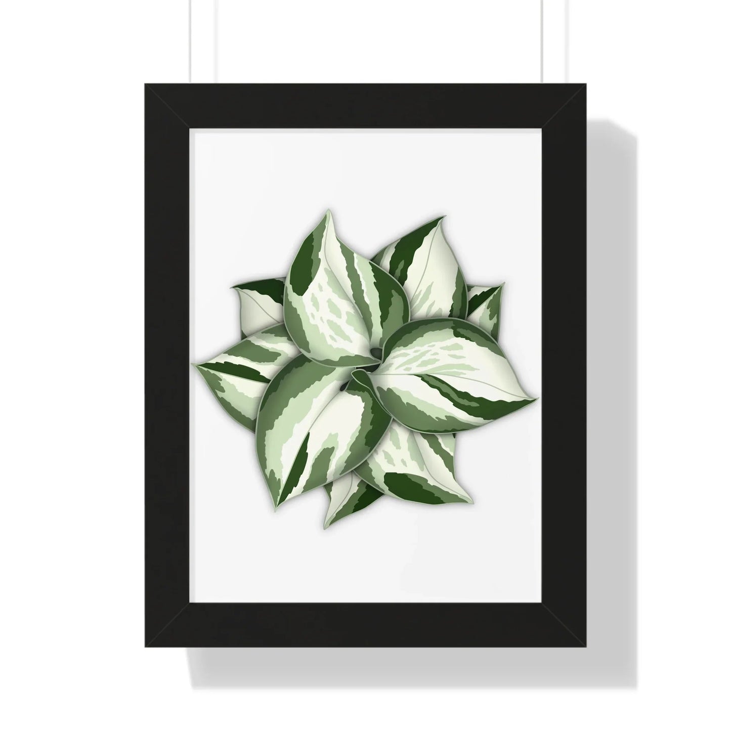 Manjula Pothos Framed Print – Botanical Wall Art
