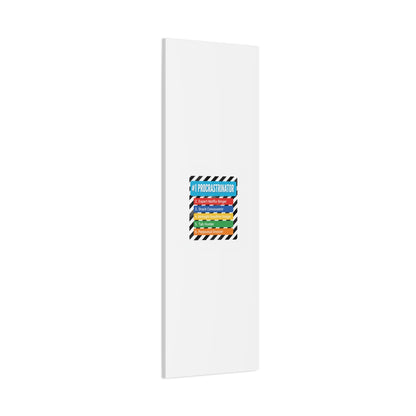 #1 Procrastinator Canvas, Rank-Style List Poster | Top-List Ranking Obsession