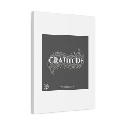 Gratitude Wall Art Matte Canvas | Tiny Treats, sweet uplifting print