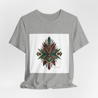 "Timeless Elegance" Art Deco Geometric T-Shirt | Vintage Luxury Graphic Tee