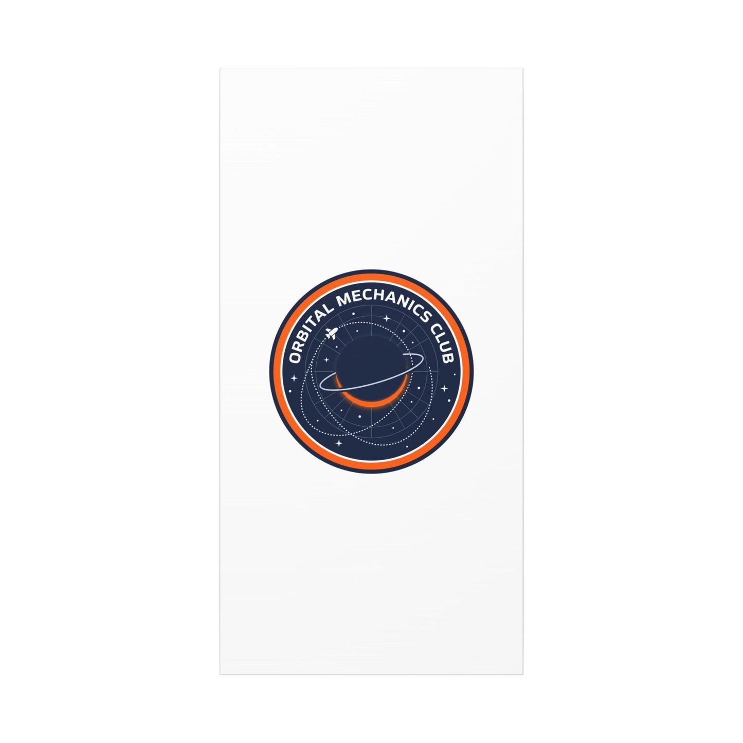 Orbital Mechanics Club Canvas | mission patch, space science