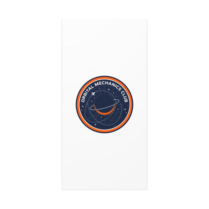 Orbital Mechanics Club Canvas | mission patch, space science