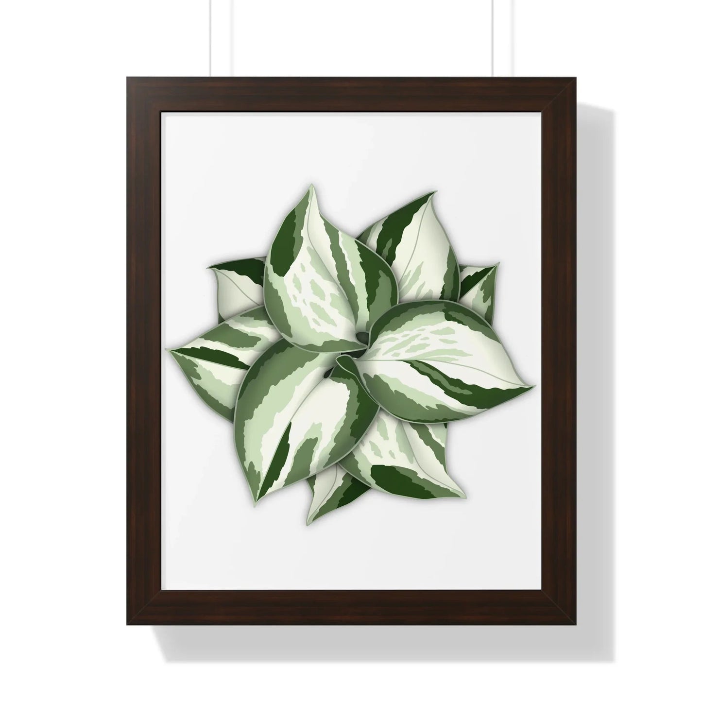 Manjula Pothos Framed Print – Botanical Wall Art