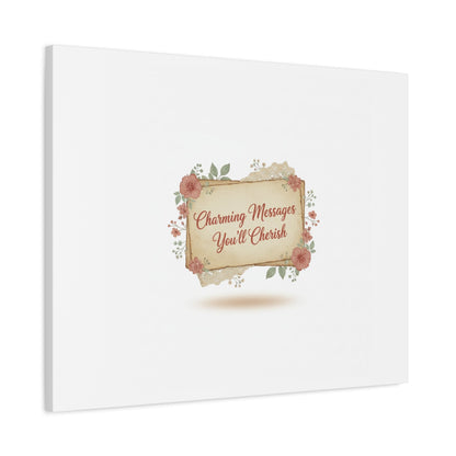 Love Letter Collage Canvas, Vintage Letter Art, Wax Seal Romance Print