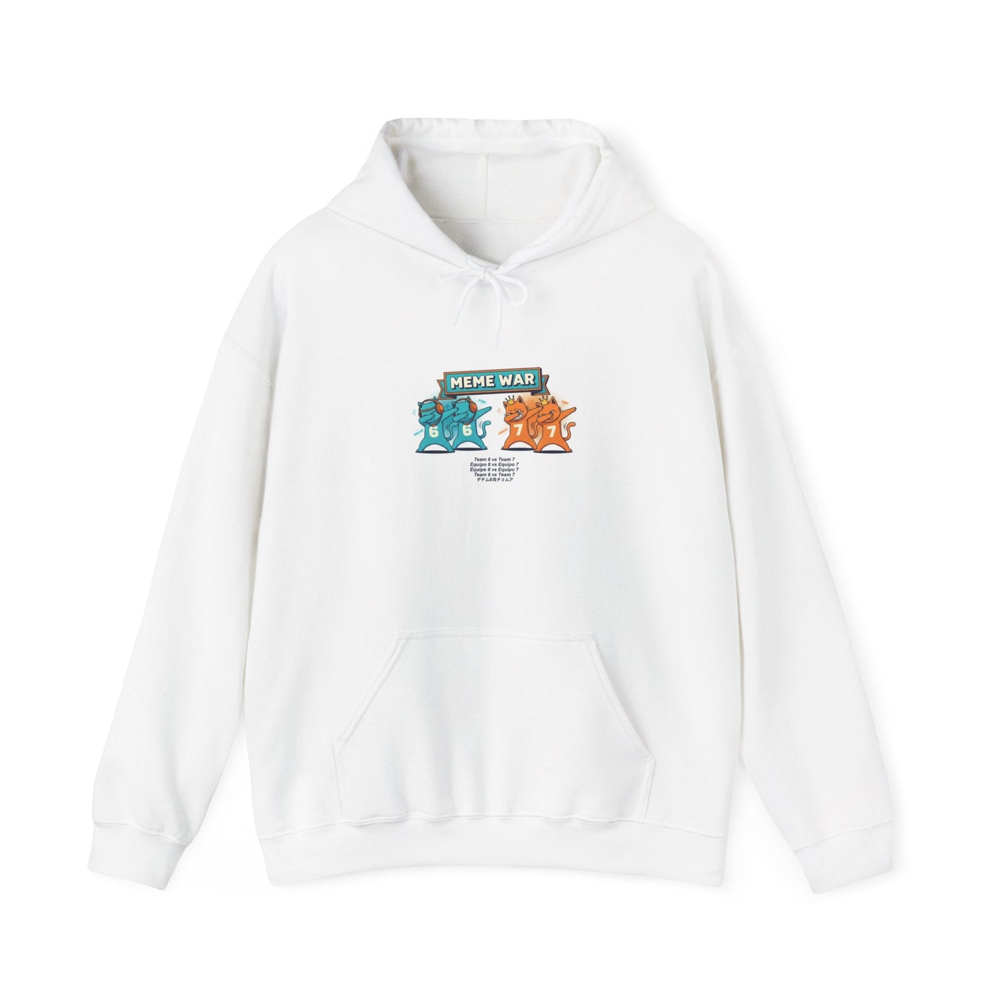 Meme War: Six vs. Seven Hoodie